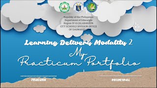 LDM2 MY PRACTICUM PORTFOLIO WITH SAMPLE ANNOTATIONS AND REFLECTIVE SUMMARY
