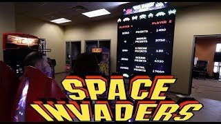 World's Largest Space Invaders Video Arcade Game Rental