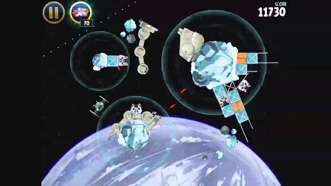 Angry Birds Star Wars - Hoth Level 3-19 - Walkthrough 3 Stars