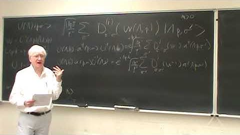 Lecture of 06 September 2018 on Quantum Field Theory at UNM by Kevin Cahill