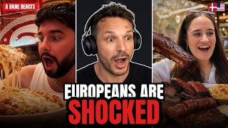 Europeans Are SHOCKED By American Food... And It's INSANE! - A Dane Reacts