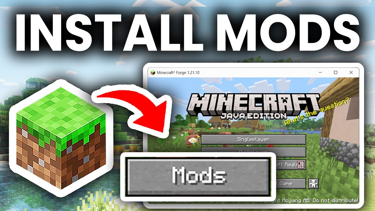 How To Install Mods In Minecraft Java - 2026 For Beginners
