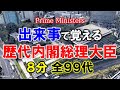 出来事で覚える歴代内閣総理大臣 全99代 8分