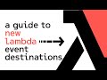 Configuring Lambda Event Destinations with the Serverless Framework