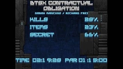 BTSX E1M1 UV+ - BTSX Contractual Obligation in 2:19:280 on PS4