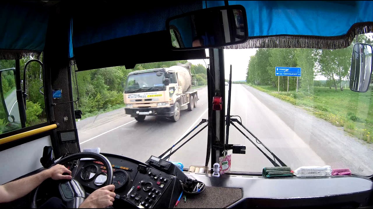 Кемерово. Автобус 169, направление - 