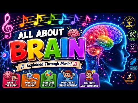 All About Brain 🧠 | Explained Through Rap 🚀 | Educational Science Song