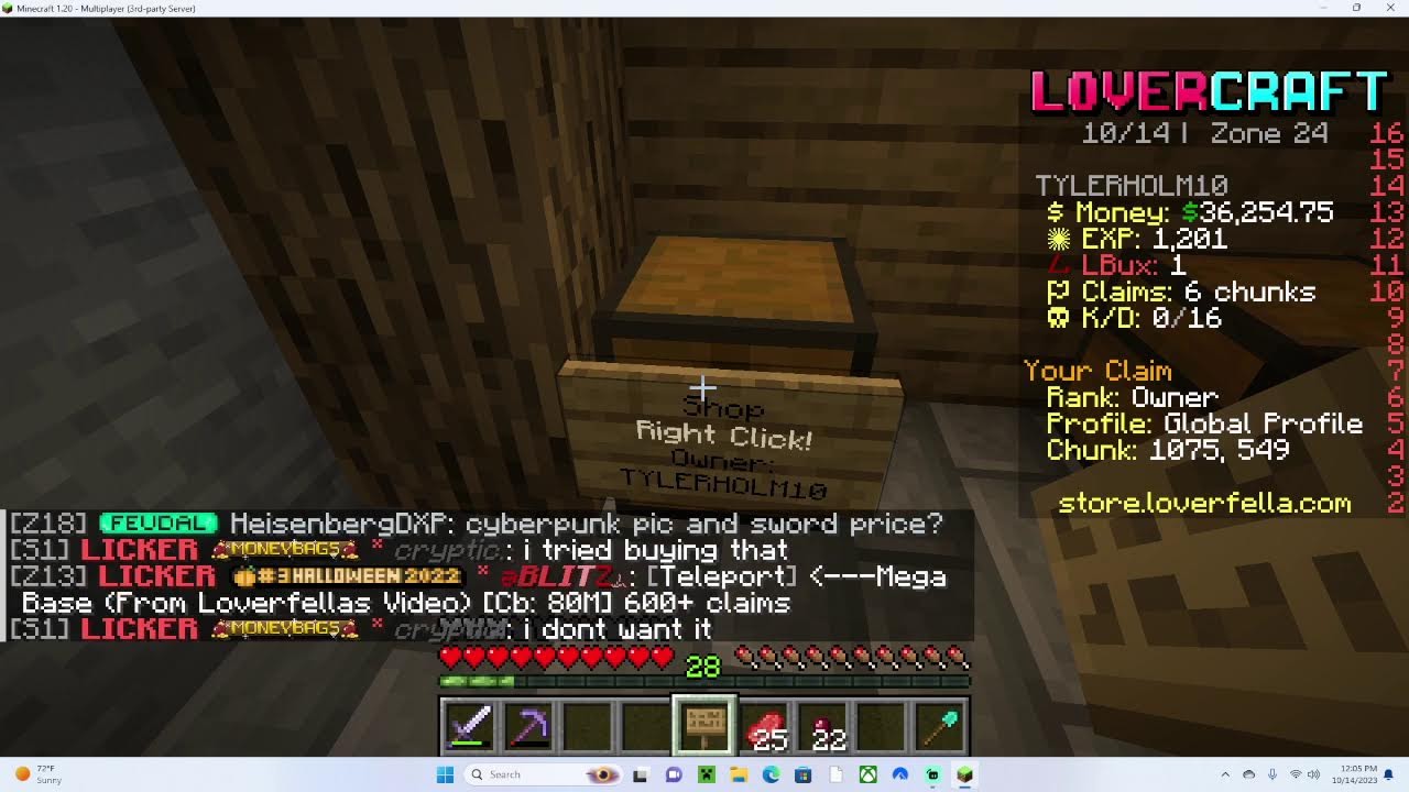 Loverfellas Server Youtube