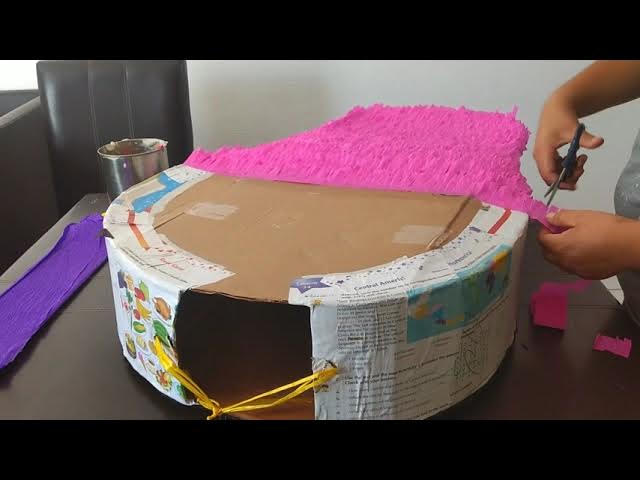 vuelvo a subir este videito de la piñata para adulto que hicimos para , piñata