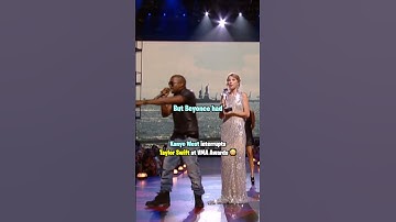 When Kanye Interrupted Taylor Swift 😳
