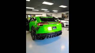 Custom Green Lamborghini Urus  Subscribe Us For More Amazing Videos 