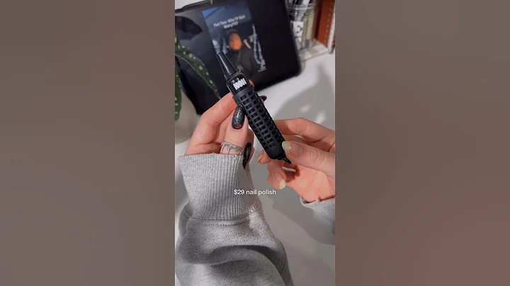 trying a $30 nail polish pen 🫣🖤💅🏻 #nailart #nailpolish #diynails #thegraytergood #naturalnails