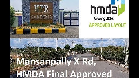 Mansanpally | HPR Gardenia | HMDA Final Approved | Re-Sale Plot