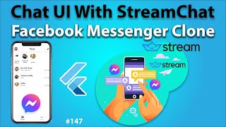 Flutter Tutorial - Chat UI With Stream Chat 1/3 - Facebook Messenger Clone screenshot 3