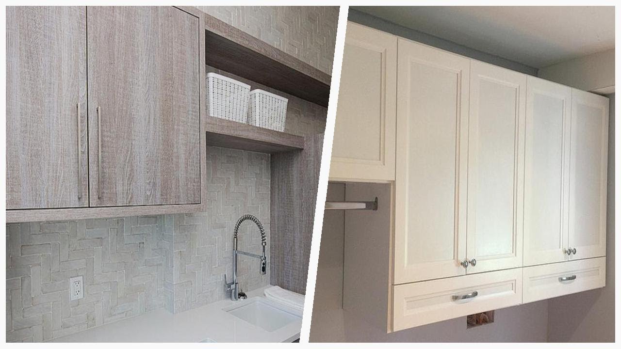 75 Gray Laundry Room With Light Wood Design Ideas You'll Love