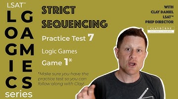 LSAT™ Solving Logic Games: Practice Test 7, Game 1