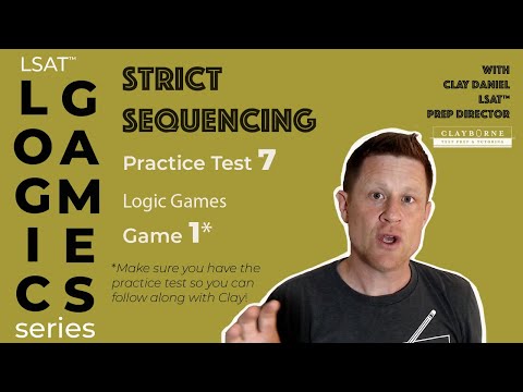 LSAT™ Solving Logic Games: Practice Test 7, Game 1