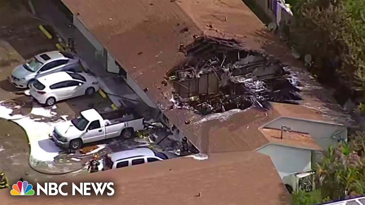 Helicopter crashes in South Florida while responding to traffic accident, killing two