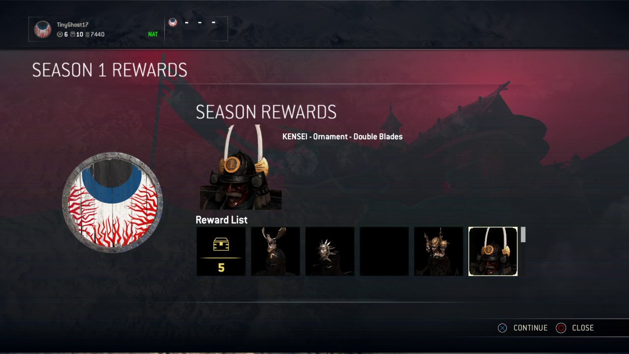Season 1 win rewards For Honor - YouTube