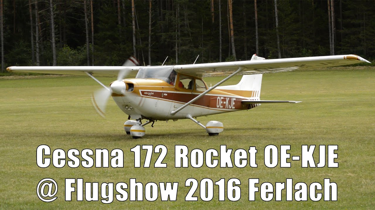 Cessna 172 OE-KJE bei der Flugshow 2016 Ferlach