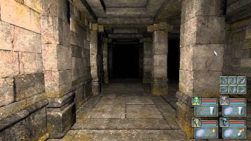 Legend of Grimrock - Pillared Hallway