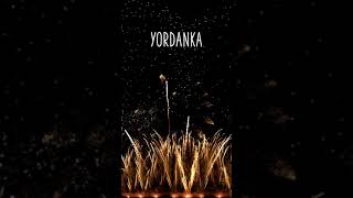 Happy Birthday Yordanka