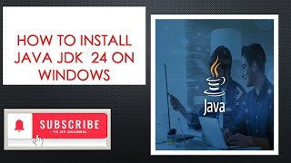 How to install java JDK 24 on Windows