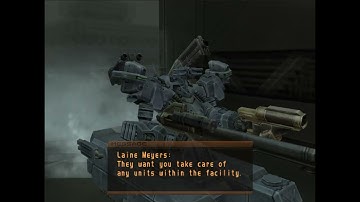 Armored Core 3 Postgame: Disable Radar Equipment