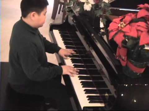 10-yr old Justin Zhu Cai wishing everyone a Merry Christmas!