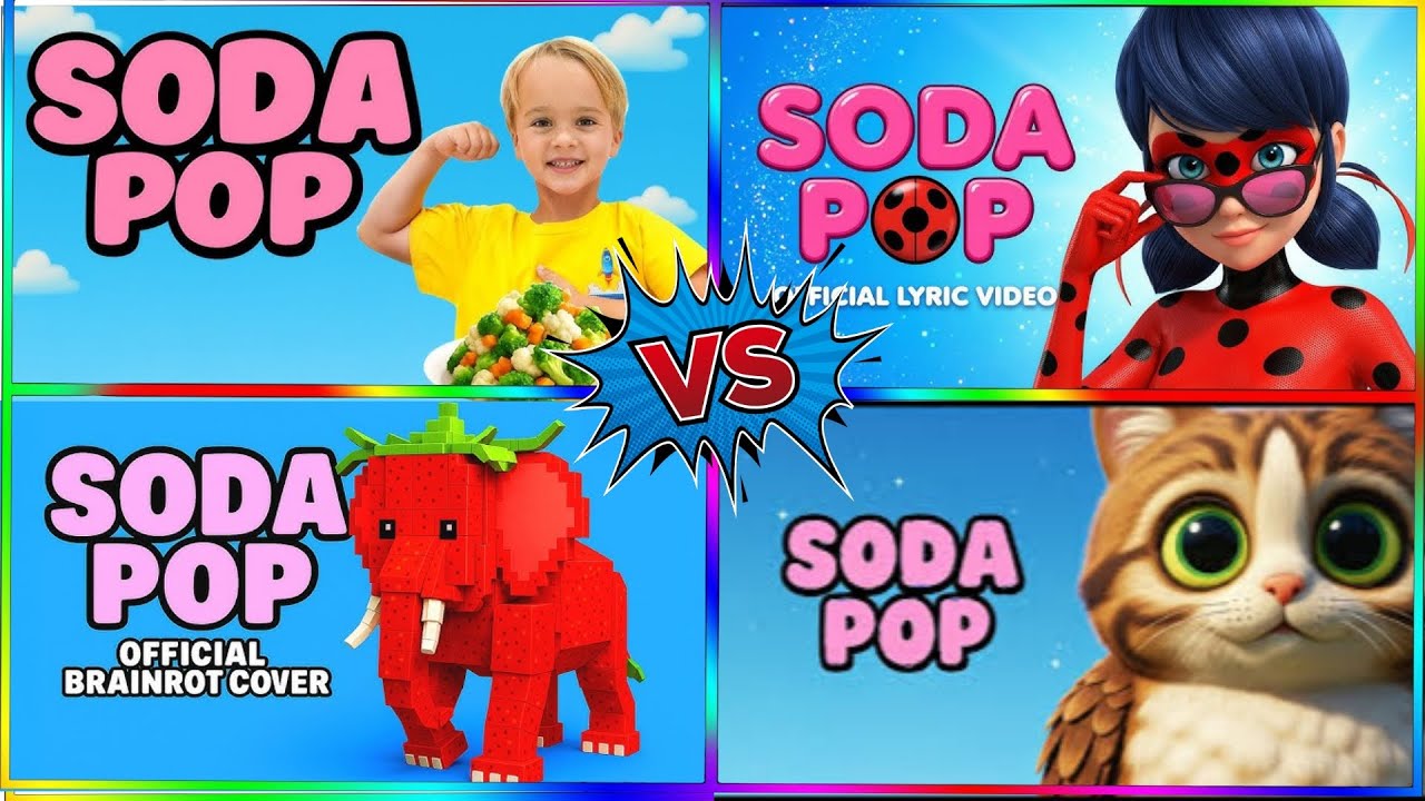 WHO IS STRONGER? ⚡VLAD anda NIKI🆚LADYBUG 🆚 MEOWL | SODA POP