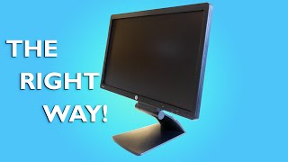How to pack a Monitor | Pack and ship a Monitor the right way - EASY & Simple