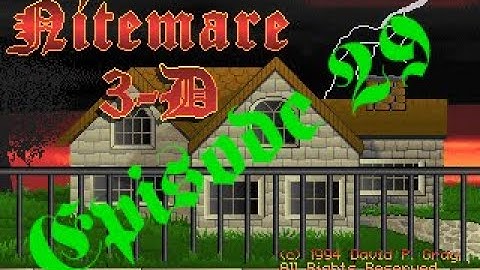 Nitemare 3d Review: a horror game that