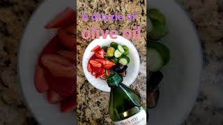 Summer Salad Idea: Strawberries, Figs, and Cucumber