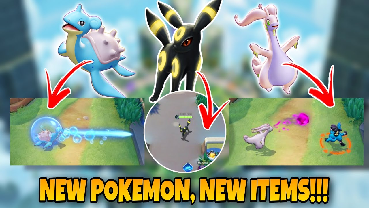 4 new Pokemon moves, release dates, new held items and all Pokemon