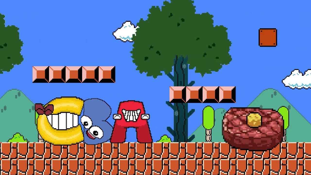 Mario Bros. but If Mario Red ,.. esp6 | Alphaxel Animation