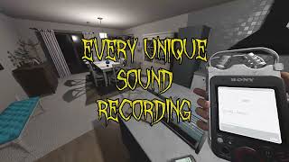 Phasmophobia Update: All Unique Sound Recordings