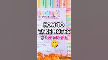 7 Tips for taking Notes📝 #notes #school #study #viral #backtoschool #studymotivation #motivation