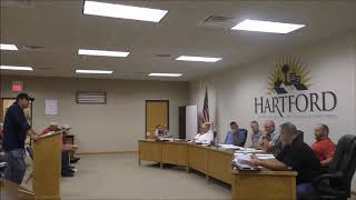August 15, 2017 City of Hartford City Council Meeting Part 2
