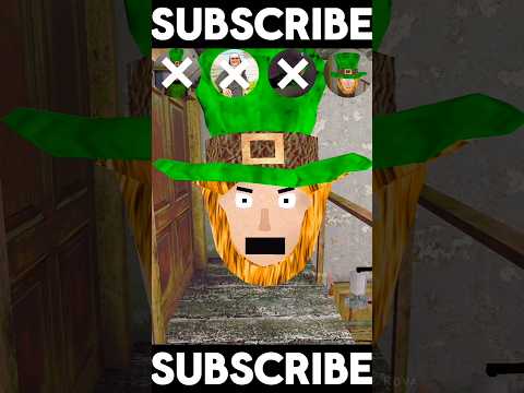 Leprechaun vs 🤔Granny vs Grandpa Who Never Attacks the Player? #shortsfeed #trending