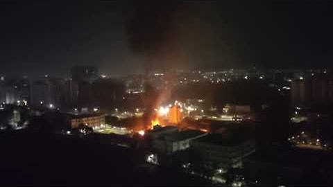 Massive blast near JSPM college/ DY Patil college Tathawade/Bhumkar