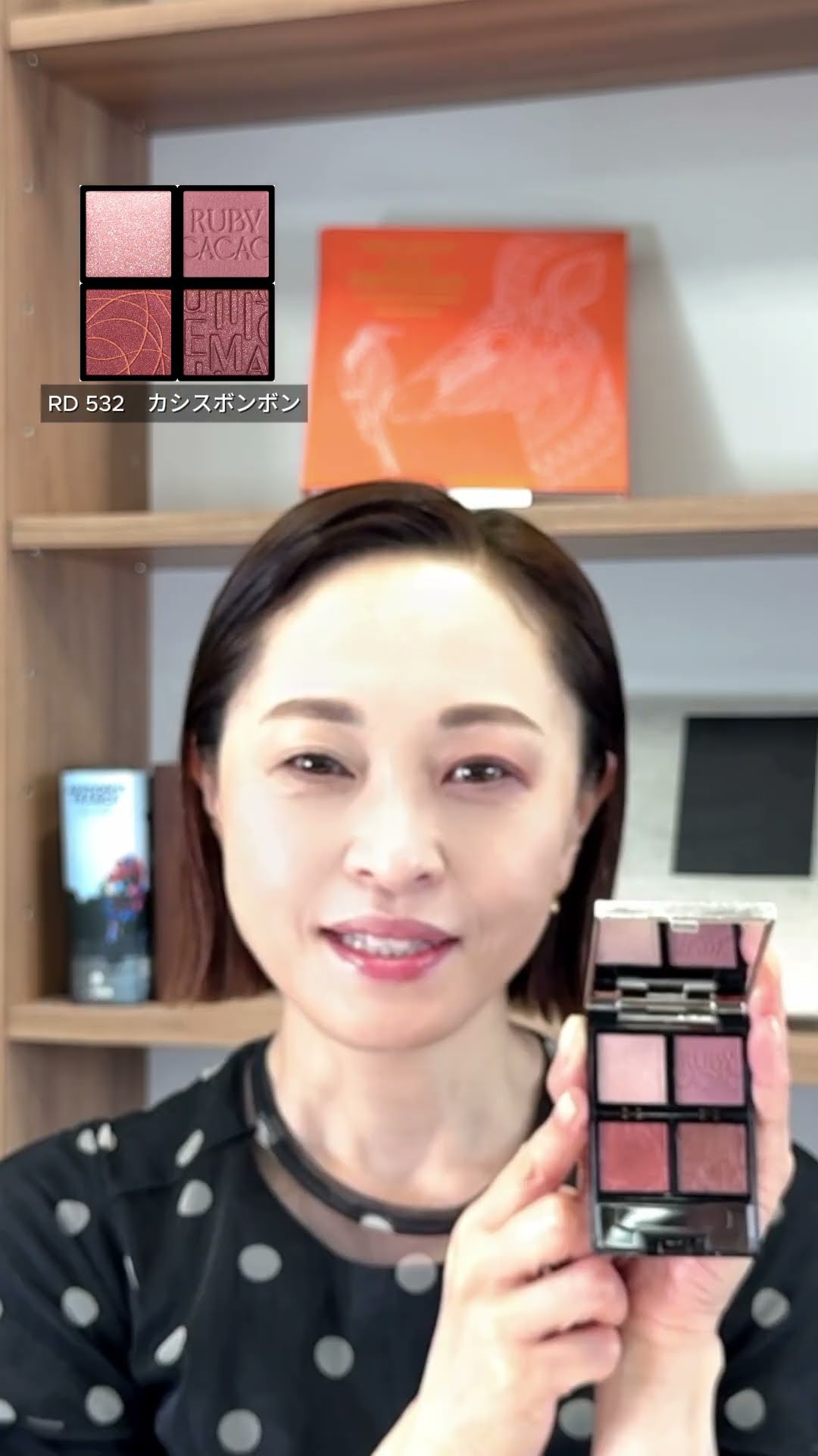 Introducing a makeup look using the new Maquillage Eyeshadow