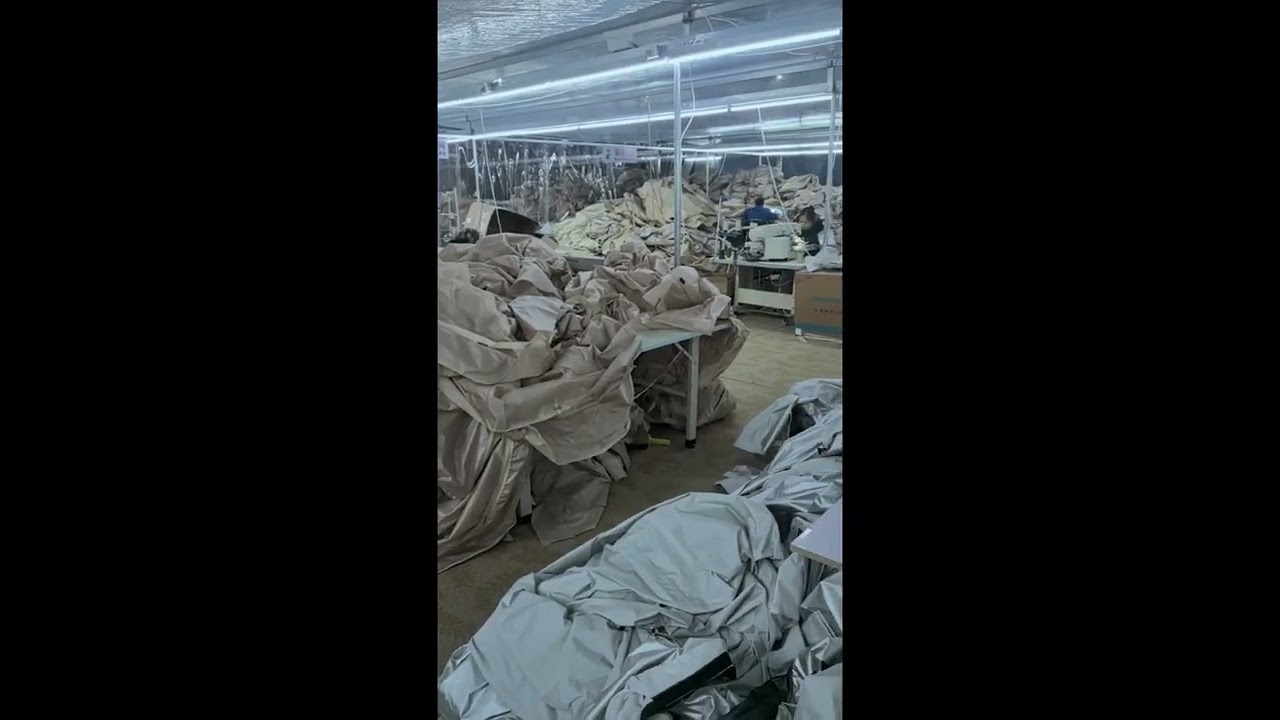 Inflatable Tent Production