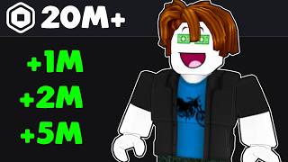How I Made 20 Million Robux