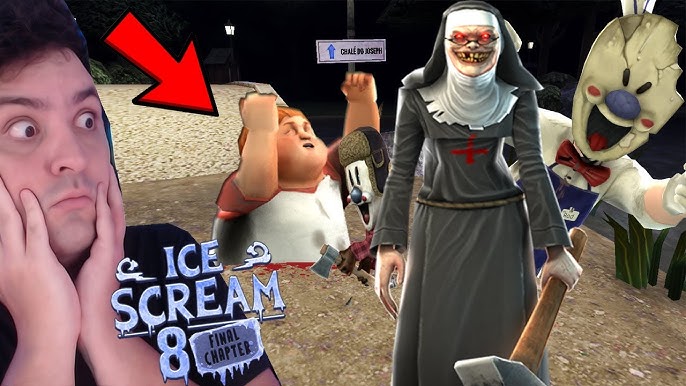 JOGANDO o NOVO JOGO do SORVETEIRO DO MAL ROD !! - INCRÍVEL JOGO! - Ice  Scream 8 O CAPITULO FINAL 