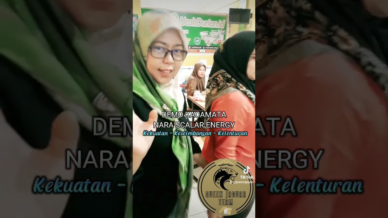 Demo Kelenturan & Kekuatan Kacamata Terapi NARA Scalar Energy 