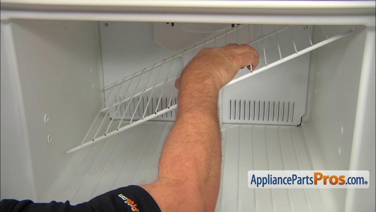 How To Frigidaire/Electrolux Freezer Shelf 240358007 YouTube
