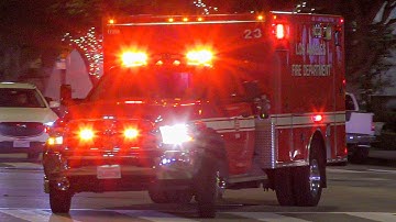 LAFD Rescue 23 Transporting