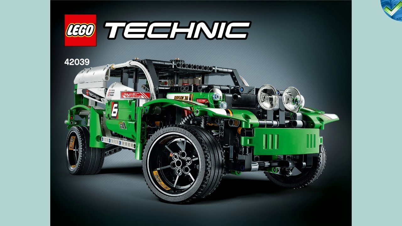 B SUV Racer LEGO® Technic at the Brickmanuals Instruction Archive - YouTube