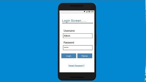 How to Create Android Login Form Design in C# Visual Studio 2010