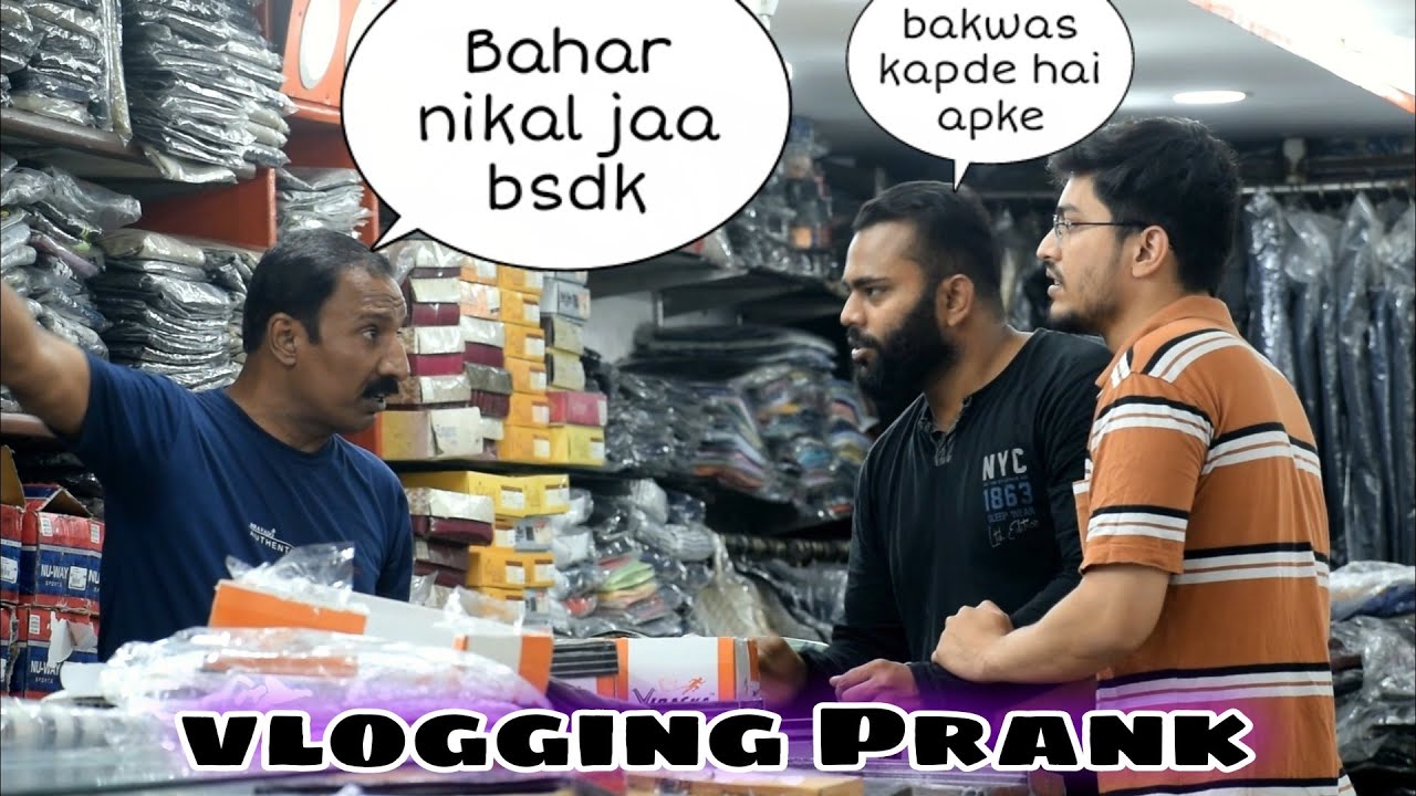 ⁣VLOGGING PRANK 2 in INDIA | Funny Pranks | ANS Entertainment | Pranks in INDIA 2022